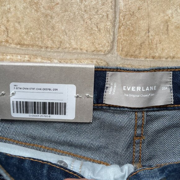 Everlane The Original Cheeky Jean - size 25, Indigo Rinse - Picture 10 of 11